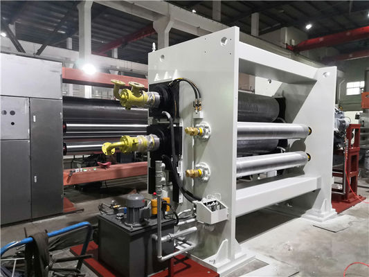 গুণ  ISO9001 Fast Heating Embossing Calender Machine কারখানা