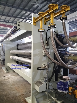 φ480×3700 ক্যালেন্ডার রোলার মেশিন ব্যবহার ননবোভেন ফ্যাব্রিক