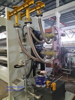 φ480×3700 ক্যালেন্ডার রোলার মেশিন ব্যবহার ননবোভেন ফ্যাব্রিক