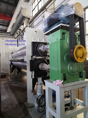 φ480×3700 ক্যালেন্ডার রোলার মেশিন ব্যবহার ননবোভেন ফ্যাব্রিক