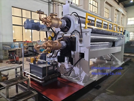 φ560×2920 ননবোভেন ফ্যাব্রিক এমবসিং মেশিন স্বয়ংক্রিয় 550m/মিনিট
