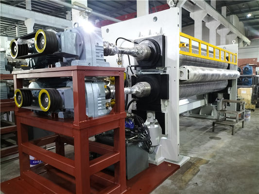 টেবিল কাপড় 480 মিমি ISO9001 রোলার এমবসিং মেশিন