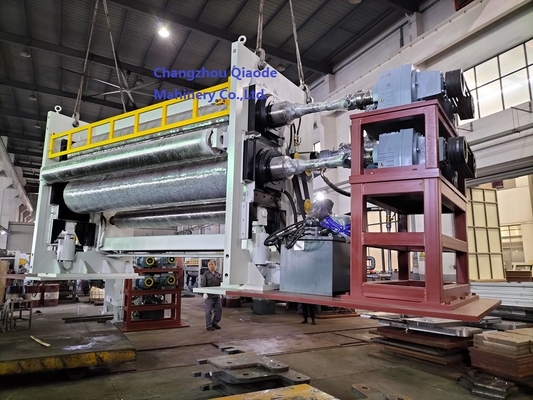 ISO9001 স্বয়ংক্রিয় টেক্সটাইল ক্যালেন্ডার মেশিন 520×2920